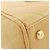 Borsa Boston Chanel 20996 in pelle di vitello granulata beige - vista 3