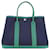Hermès Borsa Hermes Garden Party 30cm Blu Verde chiaro  - vista 1