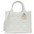Borsa Christian Dior Book Tote Small Bianco