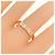 Anello Mini Love di Cartier in oro rosa D'oro - vista 4