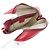 Bolso de hombro de cuero rojo Gucci 523591 0QSAT Roja - vista 8