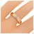 Cartier Mini Love Ring in Pink Gold Golden - view 4