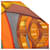 Hermès Sciarpa Hermes Maxi Twilly Cavalcadour Multicolore Arancione  - vista 3