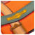 Hermès Sciarpa Hermes Maxi Twilly Cavalcadour Multicolore Arancione  - vista 4