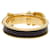 Ring Hermès Gürtelmotiv Schalschnalle Golden Dunkelbraun  - Ansicht 4