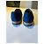 Church's Custom Grade Mocassini con Nappine in Camoscio Blu - vista 3