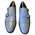 John Lobb William Double Monk Strap in pelle azzurra Blu