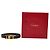 Cartier Tank Reversibler schmaler Gürtel Braun Schwarz Golden - Ansicht 9