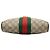 Borsa a tracolla e a spalla Gucci GG Supreme Sherry Line Ophidia Marrone Rosso Verde - vista 3