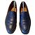 John Lobb Lopez Mocassini in pelle blu