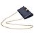 Borsa a tracolla in pelle blu navy Salvatore Ferragamo - vista 8