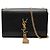 Saint Laurent Kate Tassel Chain Schultertasche Schwarz