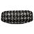 Borsa a Spalla Chanel Coco Mark 19 Large Chain Nero - vista 3