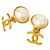 Orecchini Chanel Coco Mark Vintage Swing D'oro