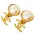 Orecchini Chanel Coco Mark Vintage Swing D'oro - vista 2