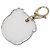 Charm per borsa logo Chanel Coco Mark Argento Rosa Blu - vista 2