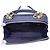 Vanity Borsa a Spalla Chanel Matelassé Coco Mark Chain Blu navy - vista 11