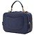 Vanity Borsa a Spalla Chanel Matelassé Coco Mark Chain Blu navy - vista 2