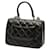 Borsa Chanel Matelassé Coco Mark Nero - vista 2