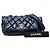 Borsa a tracolla Chanel Matelassé Bubble Quilted Blu navy - vista 15