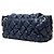 Borsa a tracolla Chanel Matelassé Bubble Quilted Blu navy - vista 2