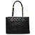 Borsa Tote Chanel Matelassé Coco Mark Nero