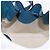 Borsa a mano Mini Hammock in pelle Collaborazione LOEWE Ghibli Navy Gold Auth 192072SM D'oro Blu navy - vista 22