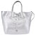 Autre Marque Borsa a mano TIFFANY&Co. in pelle argento Auth 193028A - vista 13