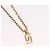Collana Top Greca VERSACE Metallo Tonalità Oro Auth SW2537A - vista 3