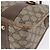 Borsa GUCCI GG Supreme Web Sherry Line PVC Beige Oro 41 02 039 Auth BA14425 D'oro - vista 16