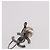 Orecchini CHANEL COCO Mark Pierce Earring metallo Silver CC Auth 189767A Argento - vista 11