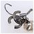 Orecchini CHANEL COCO Mark Pierce Earring metallo Silver CC Auth 189767A Argento - vista 13
