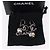 Orecchini CHANEL COCO Mark Pierce Earring metallo Silver CC Auth 189767A Argento - vista 16