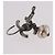 Orecchini CHANEL COCO Mark Pierce Earring metallo Silver CC Auth 189767A Argento - vista 4