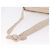 CHANEL Matelasse Shoulder Bag Lamb Skin White Gold CC Auth BA14472 Bianco D'oro - vista 7