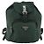 Zaino PRADA Nylon Verde Argento Auth mr2668 - vista 13