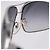 Lunettes de soleil PRADA en plastique White Brown Auth BA14346 Marron Blanc - vue 10