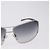Lunettes de soleil PRADA en plastique White Brown Auth BA14346 Marron Blanc - vue 4