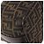 FENDI Zucca Canvas Vanity Hand Bag Brown Gold Auth 191739 Golden - view 15