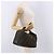 FENDI Zucca Canvas Vanity Hand Bag Brown Gold Auth 191739 Golden - view 24