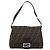 FENDI Zucca Canvas Mamma Baguette Shoulder Bag Marrone Nero Autentico BA14486V - vista 13