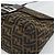 FENDI Zucca Canvas Mamma Baguette Shoulder Bag Marrone Nero Autentico BA14486V - vista 9