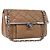 CHANEL Matelasse Chain Handbag Lammleder Braun Silber CC Auth yk20623A