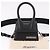 Borsa a tracolla JACQUEMUS in pelle 2way Black Silver Auth 191657V Nero Argento - vista 12