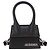 Borsa a tracolla JACQUEMUS in pelle 2way Black Silver Auth 191657V Nero Argento - vista 13
