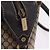Céline Borsa Boston CELINE in tela Macadam Beige con finiture dorate Auth 192830A - vista 10