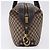 Céline Borsa Boston CELINE in tela Macadam Beige con finiture dorate Auth 192830A - vista 4