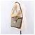 Borsa a tracolla GUCCI GG Supreme Web Sherry Line PVC Beige Oro Auth 191908 D'oro - vista 23