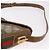 Borsa a tracolla GUCCI GG Supreme Web Sherry Line PVC Beige Oro Auth 191908 D'oro - vista 8