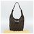 Borsa a Spalla FENDI Mamma Baguette in Tela Zucca Marrone Oro Auth 192273 D'oro - vista 12